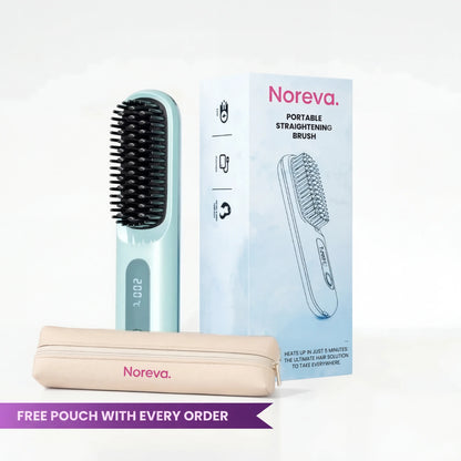 Portable Straightening Brush Noreva