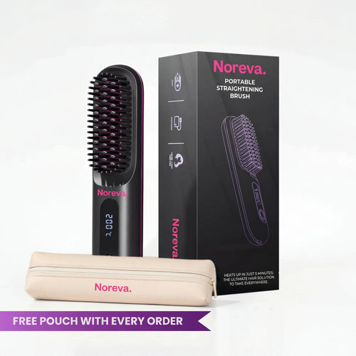 Portable Straightening Brush Noreva