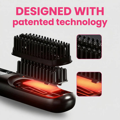 Portable Straightening Brush Noreva