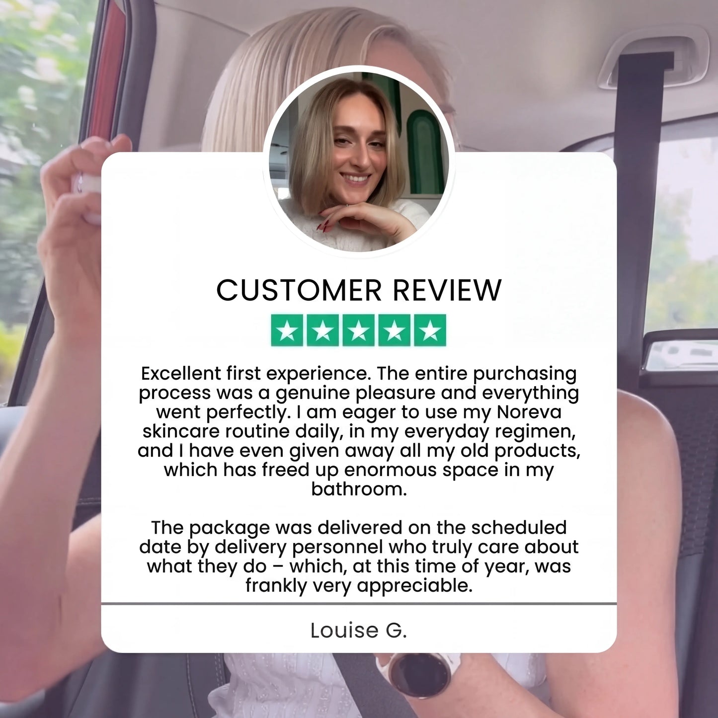 Portable Straightening Brush Noreva